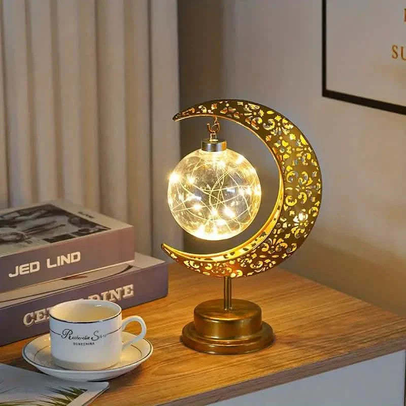 LED-Eisenmondlampe