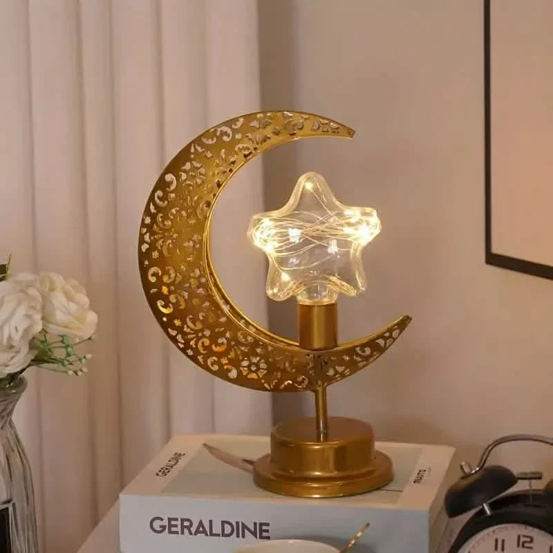 LED-Eisenmondlampe