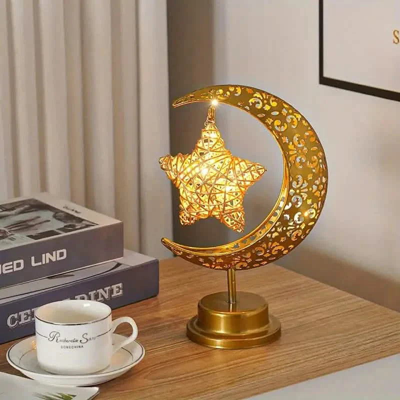 LED-Eisenmondlampe