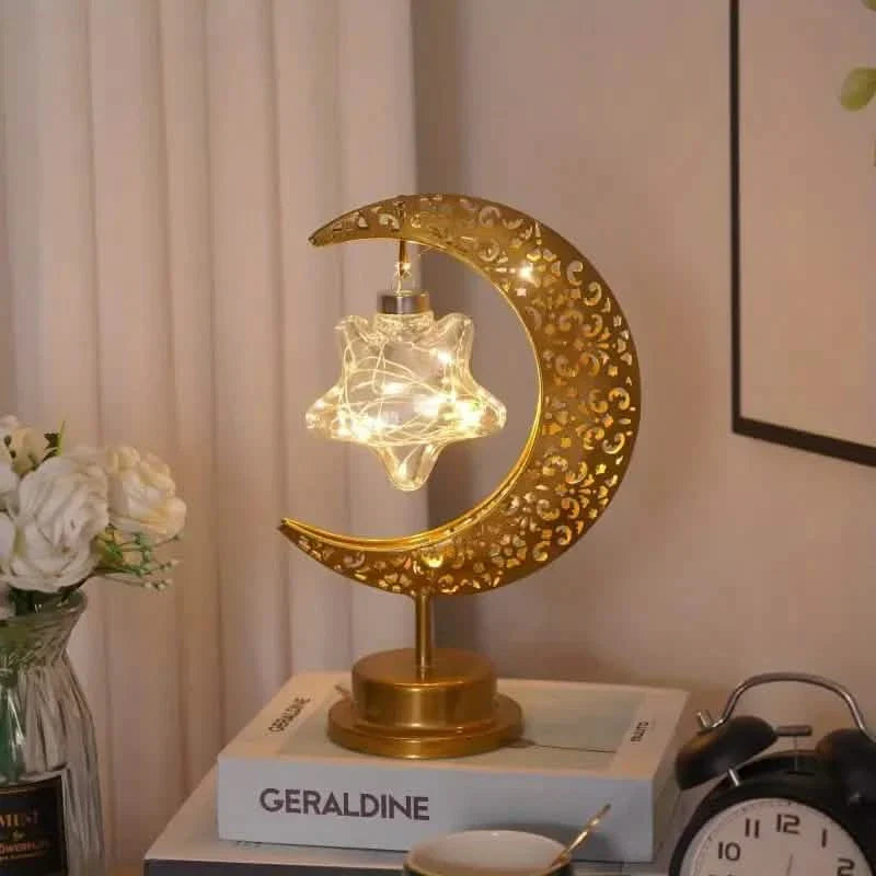 LED-Eisenmondlampe