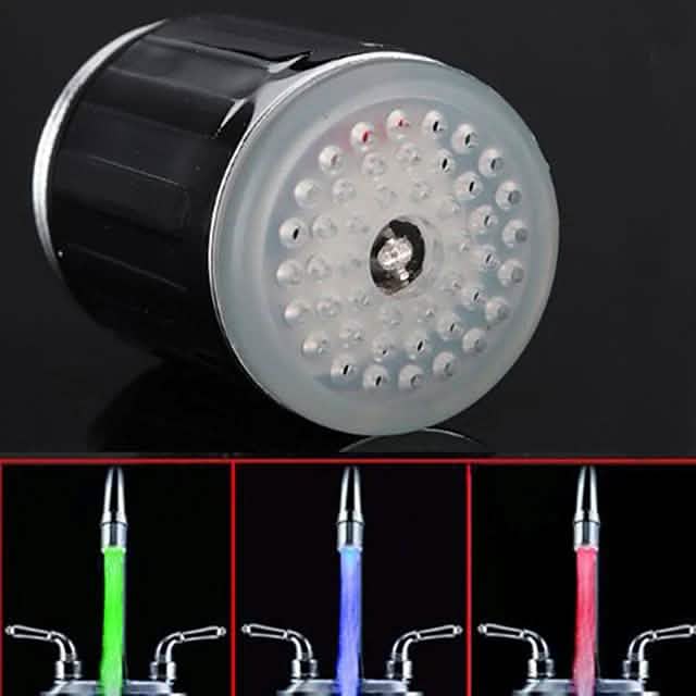 LED-Licht Wasserhahn Brauseköpfe leuchten LED-Duschstrahl