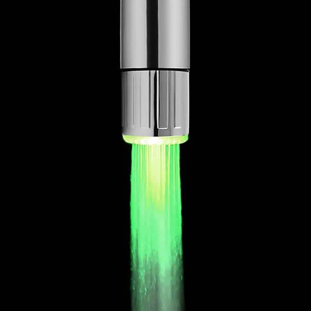 LED-Licht Wasserhahn Brauseköpfe leuchten LED-Duschstrahl