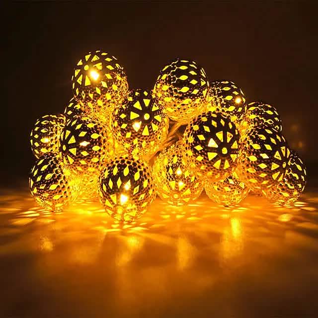 LED Solar Lichterkette für Außen