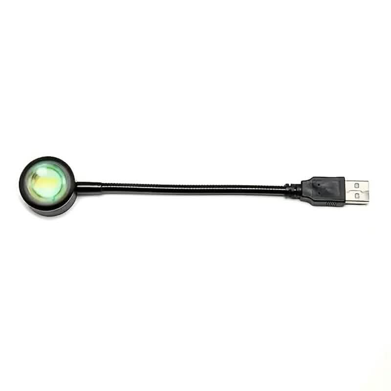 LED-Projektion Sonnenuntergang Regenbogen Lampe