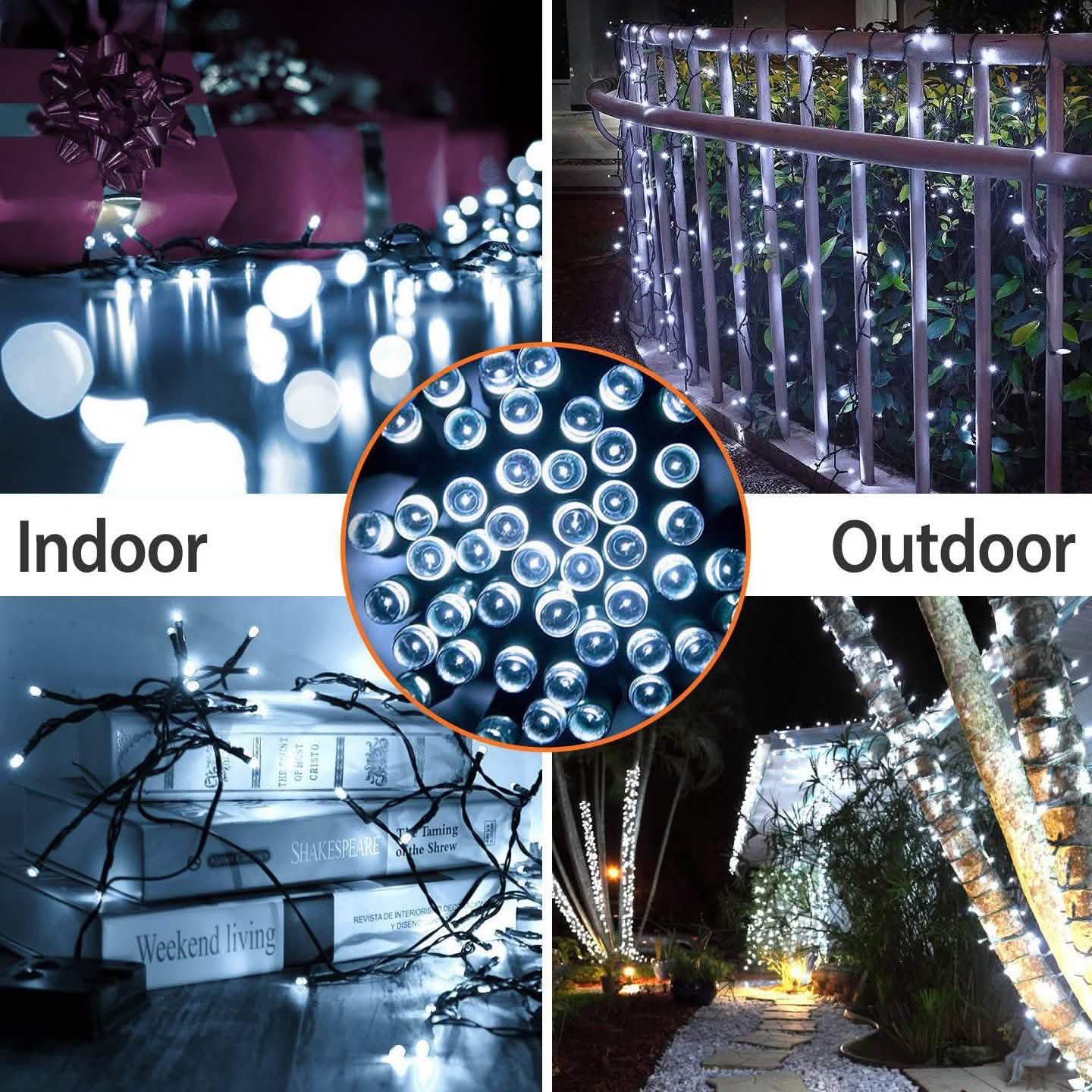 LED Solar Lichterkette