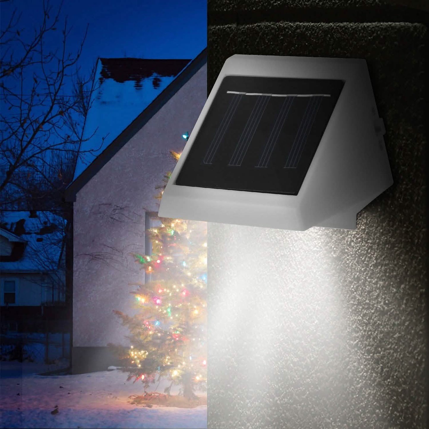 Solarbetriebene LED-Treppenleuchten