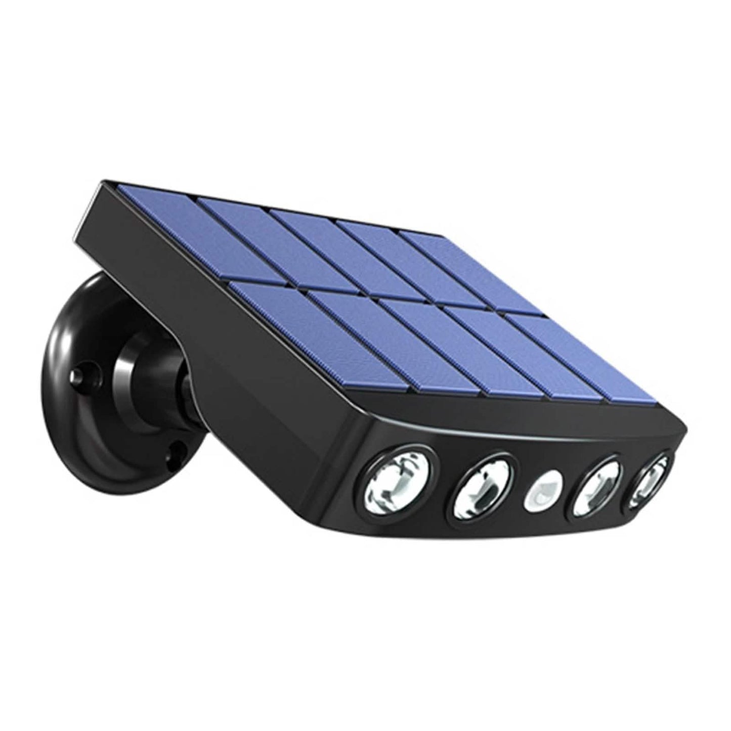 LED Solar Wandleuchte, schwenkbar, wasserdicht, mit Bewegungsmelder