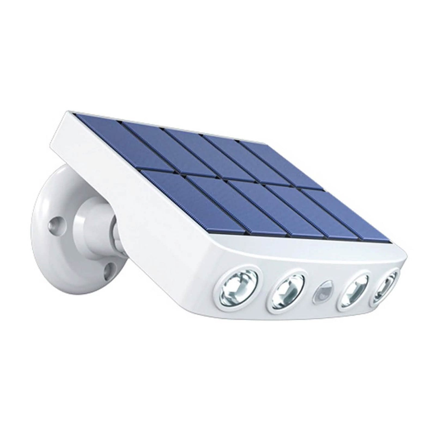 LED Solar Wandleuchte, schwenkbar, wasserdicht, mit Bewegungsmelder