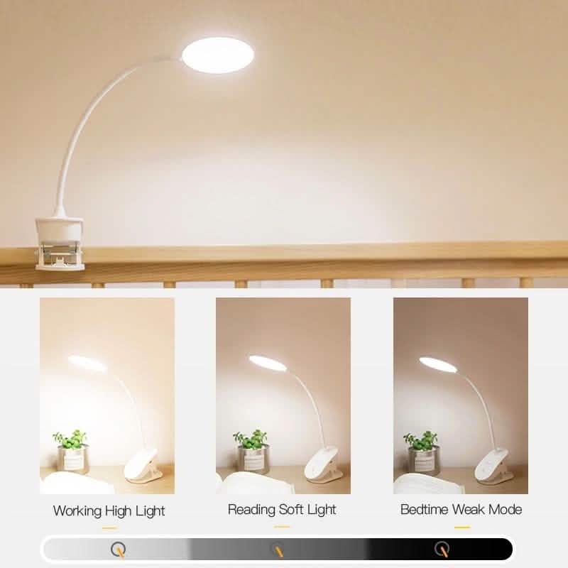 LED Touch Ein/Aus Schalter mit 3 Modi Schreibtischlampe Clip