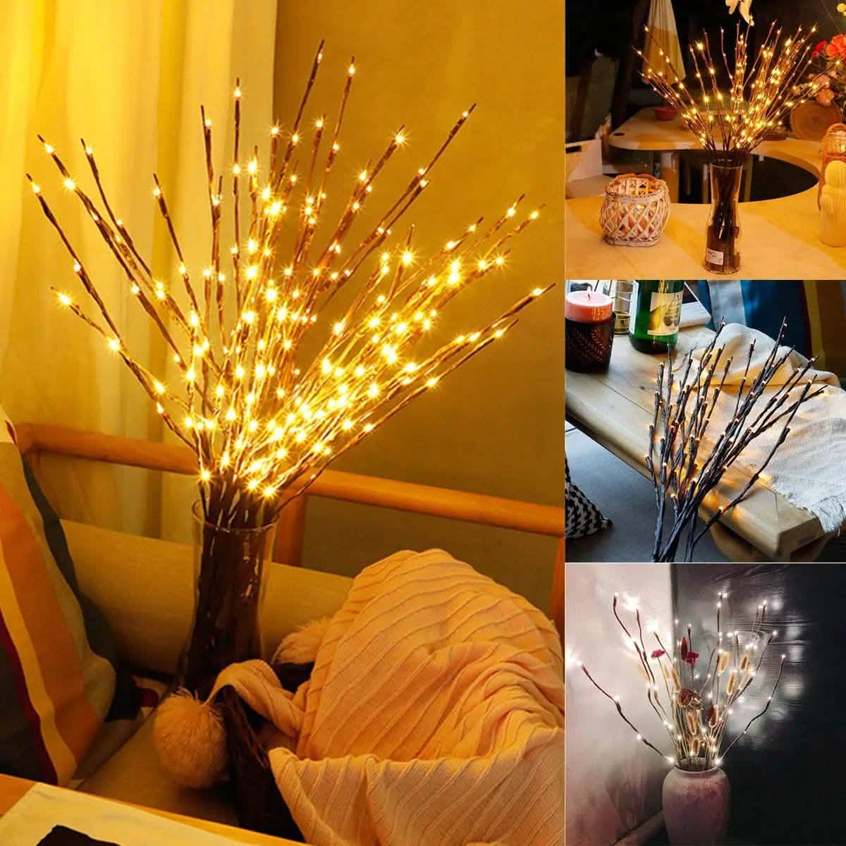 LED-Baumzweiglampe Blumenleuchten