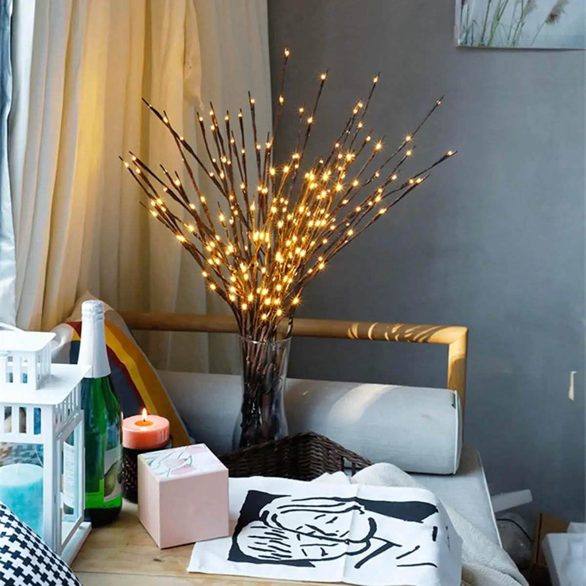 LED-Baumzweiglampe Blumenleuchten