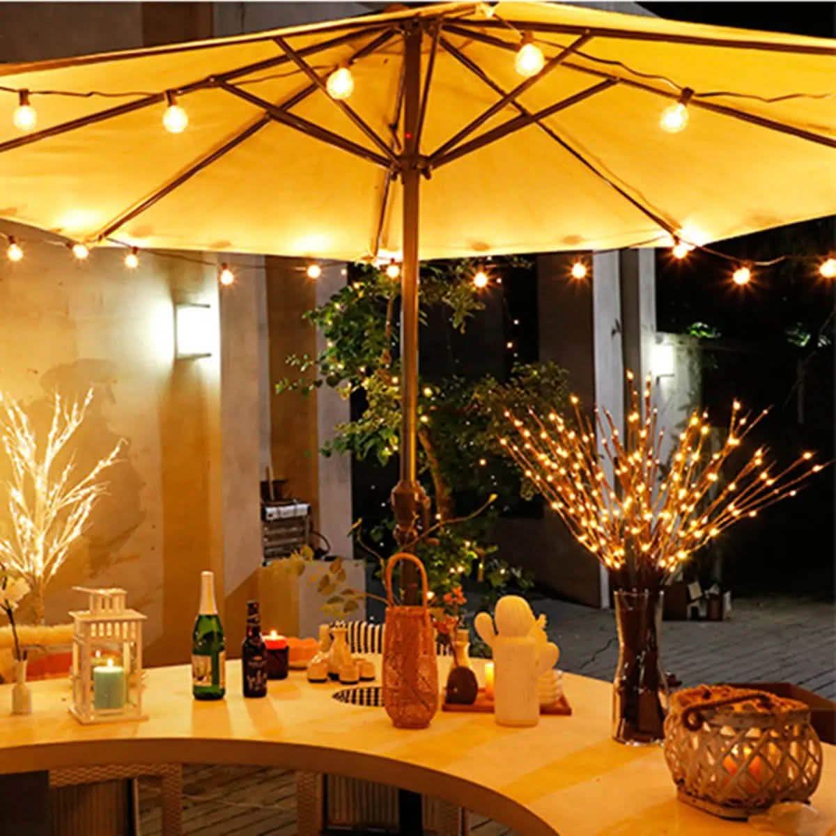 LED-Baumzweiglampe Blumenleuchten