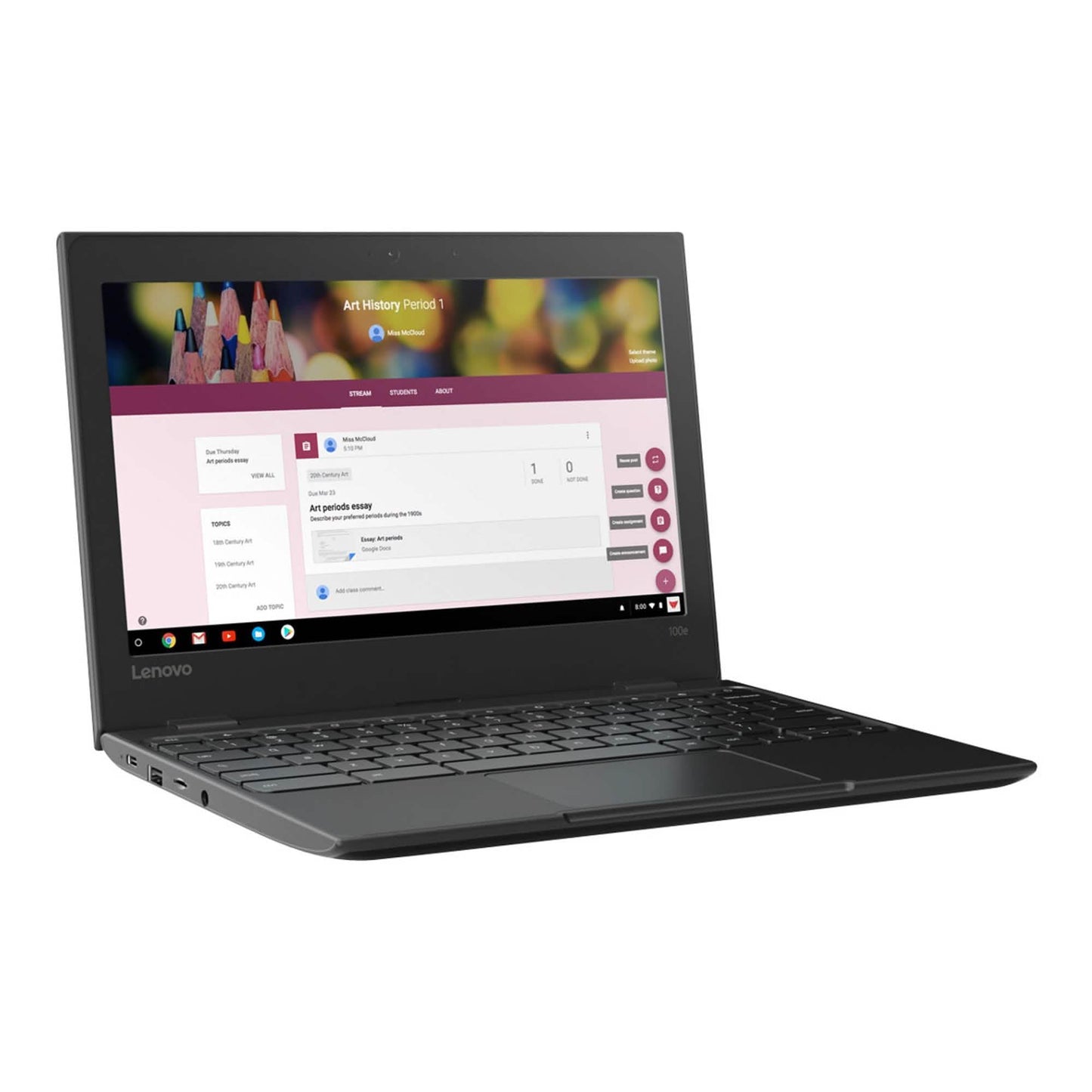 Lenovo 100e Chromebook Celeron N3350 Chrome OS 4 GB RAM 32 GB eMMC (Generalüberholt)
