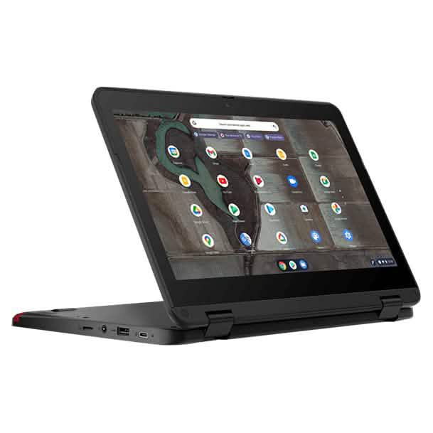 Lenovo Chromebook 500e 11,6" Touch Intel Celeron N3450 1600 MHz RAM 32 GB SSD (Generalüberholt)