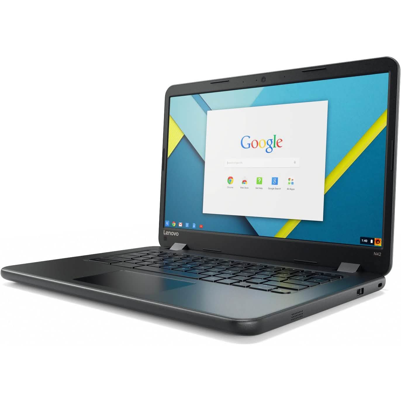 Lenovo IdeaPad N42-20 14" Chromebook, Intel N3060 Dual-Core, 16GB eMMC SSD, 4GB DDR3 (Generalüberholt)
