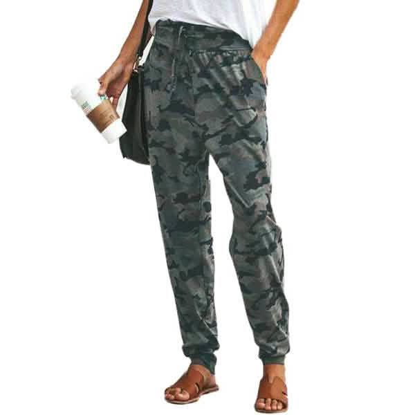 Leo Rosi Damen Freizeithose Camouflage