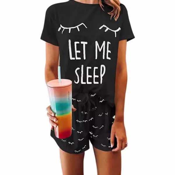 Leo Rosi Damen Freizeit-Loungewear-Set „Let Me Sleep“