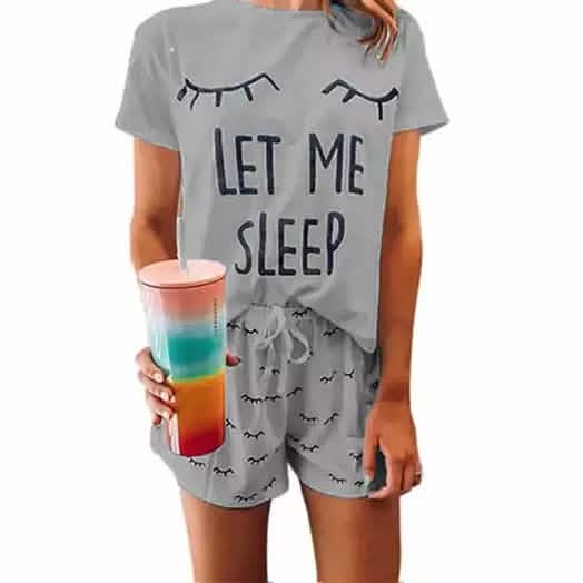 Leo Rosi Damen Freizeit-Loungewear-Set „Let Me Sleep“