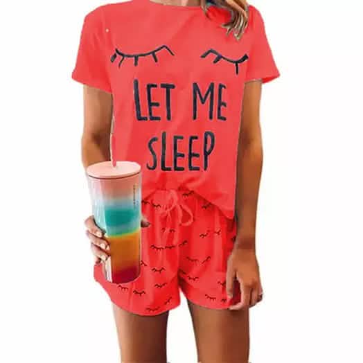 Leo Rosi Damen Freizeit-Loungewear-Set „Let Me Sleep“