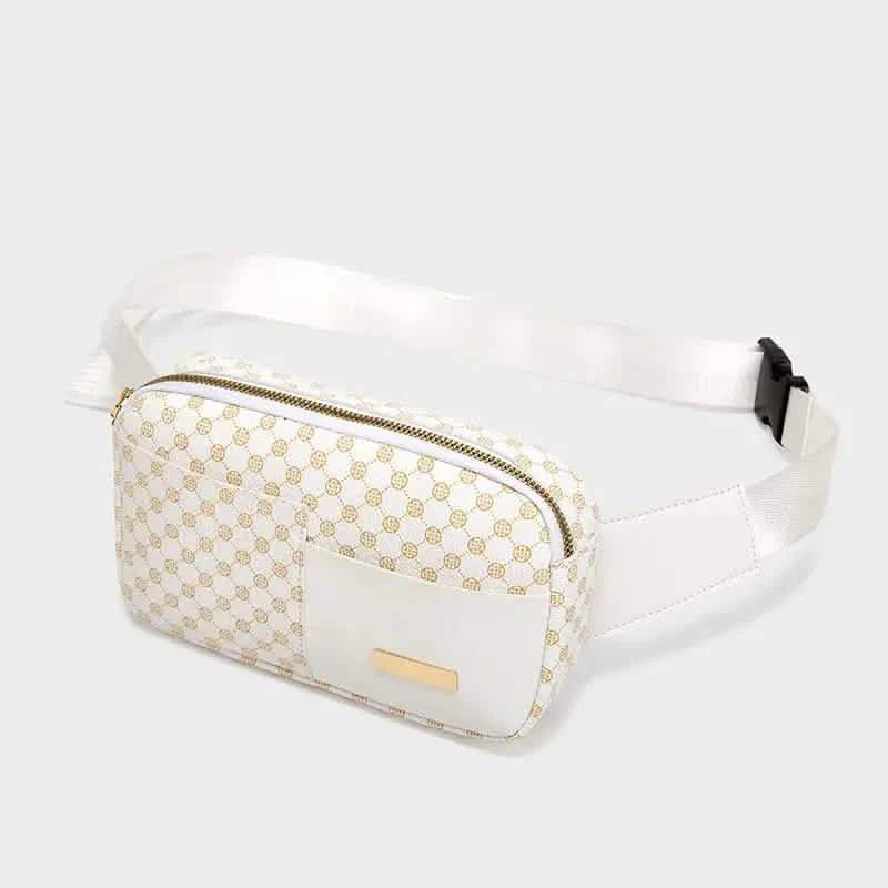 Brusttasche mit Leopardenmuster