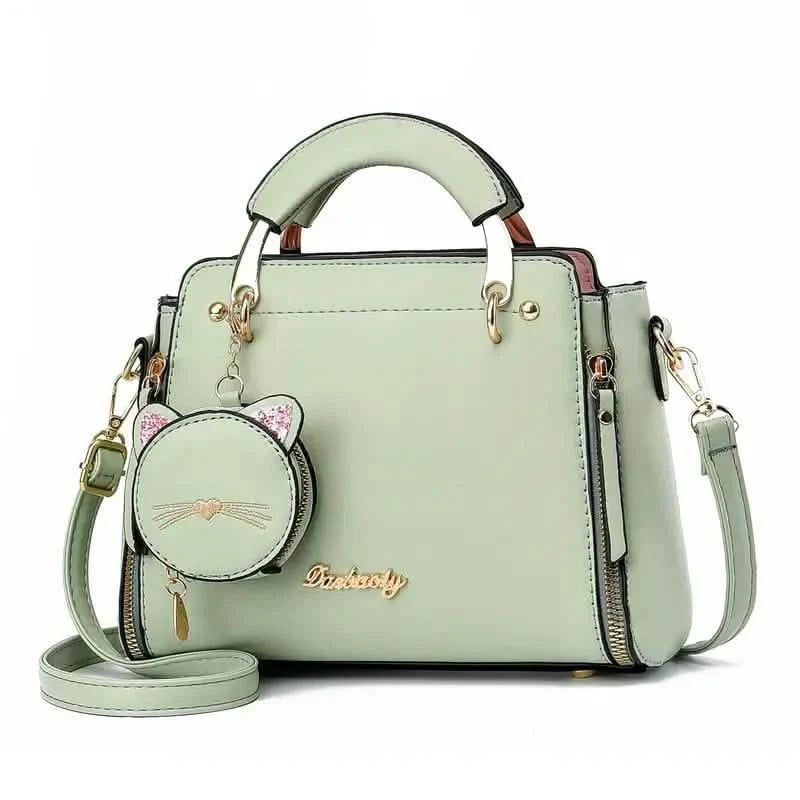 Buchstaben Dekor Handsatchel