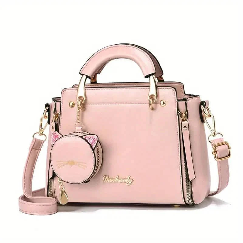 Buchstaben Dekor Handsatchel