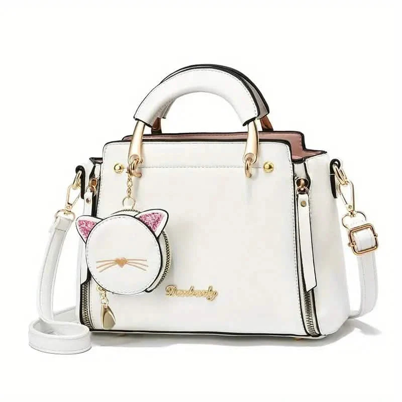 Buchstaben Dekor Handsatchel