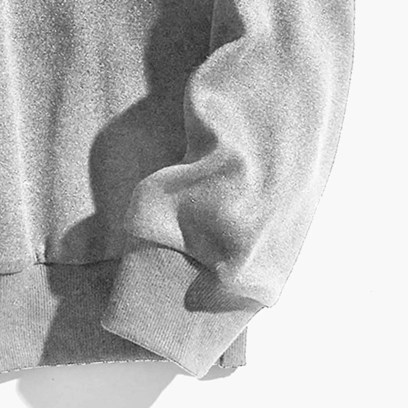 Buchstaben-Grafik Thermo-Sweatshirt