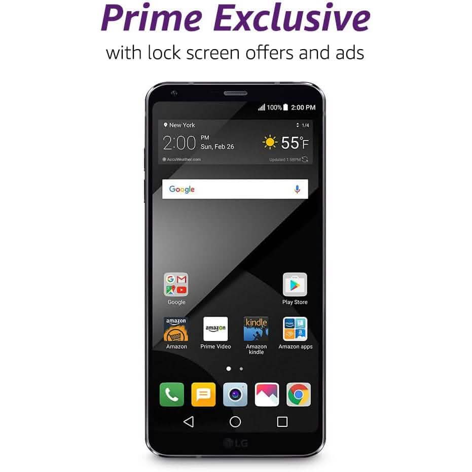 LG G6+ 128GB AT&T/T Mobile/Verizon Freigeschaltet (Generalüberholt)