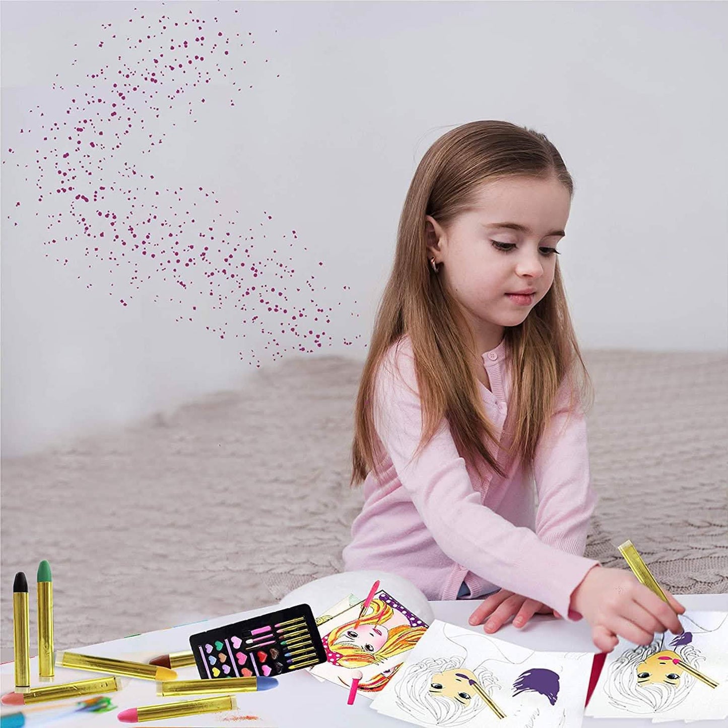 Lil Me Make-up Artist Skizzen-Set mit 10 Design-Skizzenblättern