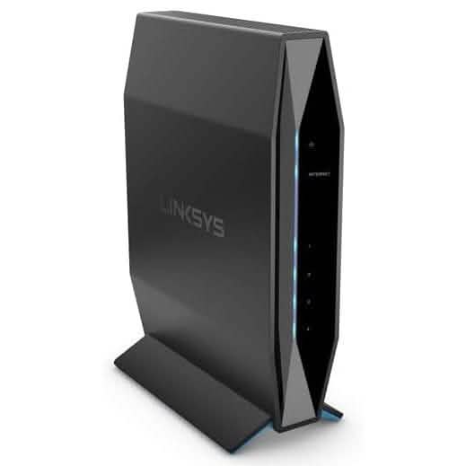 Linksys AX1800 Wi-Fi 6 Router Heimnetzwerk, Dual Band Wireless AX Gigabit WLAN Router (Generalüberholt)
