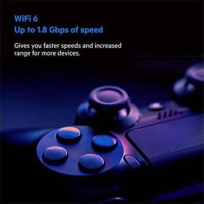 Linksys AX1800 Wi-Fi 6 Router Heimnetzwerk, Dual Band Wireless AX Gigabit WLAN Router (Generalüberholt)