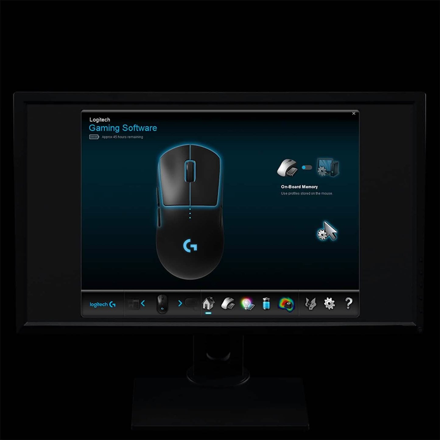 Logitech G Pro Wireless FPS Gaming-Maus mit fortschrittlichem Gaming-Sensor (Refurbished)