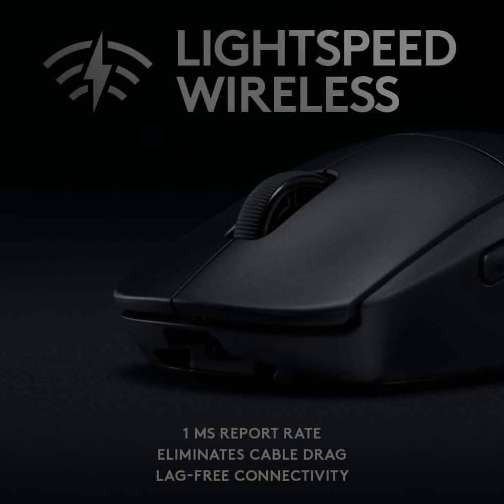 Logitech G Pro Wireless Gaming Maus mit eSports-tauglicher Leistung (generalüberholt)