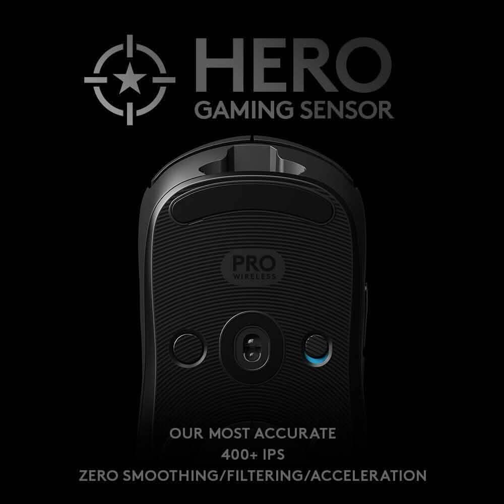Logitech G Pro Wireless Gaming Maus mit eSports-tauglicher Leistung (generalüberholt)