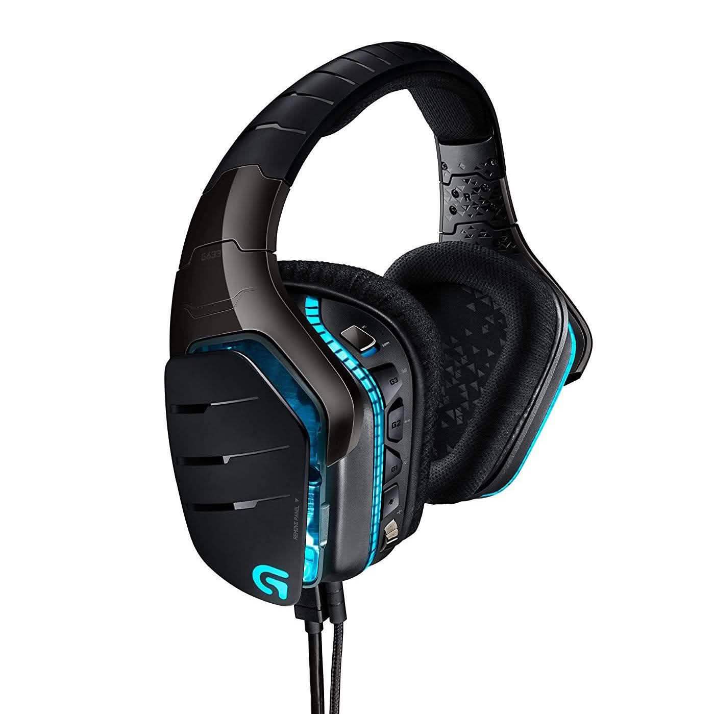 Logitech G633 Artemis Spectrum Gaming-Headset für PC, PS4, Xbox One (Generalüberholt)