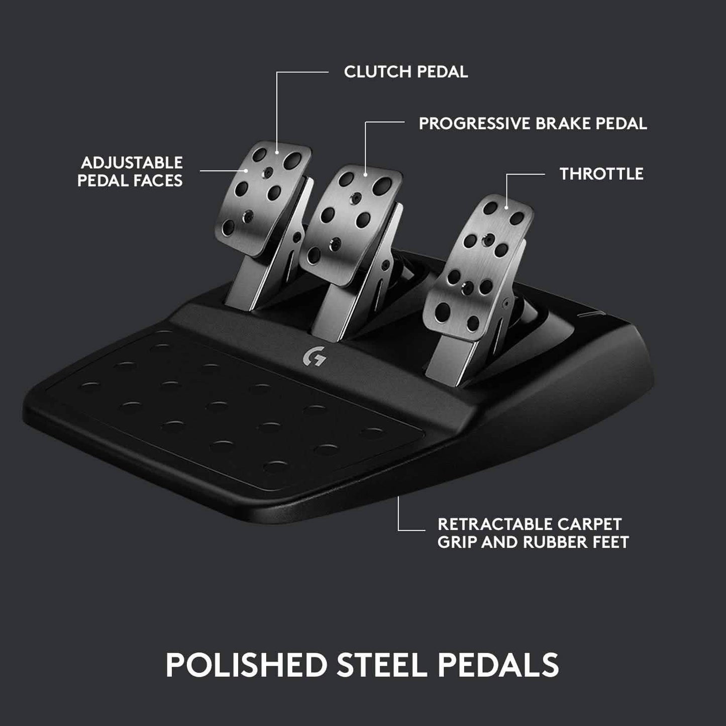 Logitech G923 Lenkrad und Pedale (Generalüberholt)