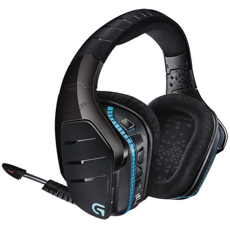 Logitech G933 Artemis Spectrum RGB 7.1 Surround Sound kabelloses Gaming-Headset (Generalüberholt)