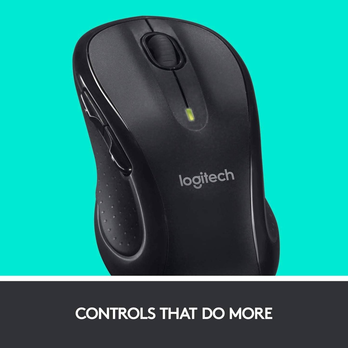 Logitech M510 Kabellose Computermaus mit Unifying-Empfänger (Generalüberholt)