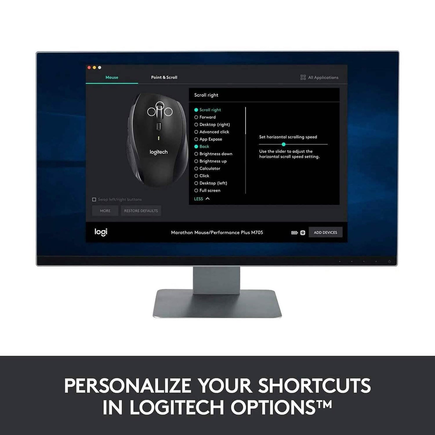 Logitech M705 Wireless Marathon Maus (Generalüberholt)