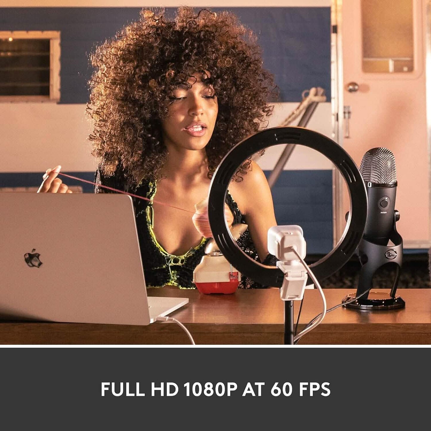 Logitech StreamCam, Live-Streaming-Webcam (Generalüberholt)
