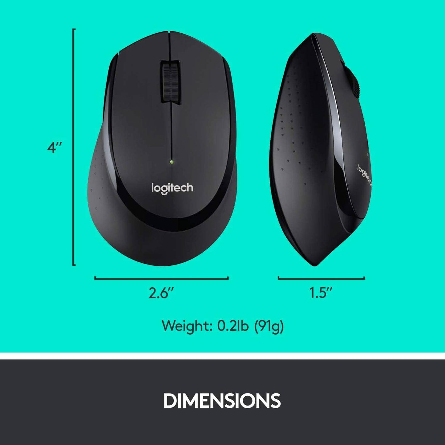 Logitech Wireless Combo Tastatur in Standardgröße mit komfortabler rechtshändiger Maus (erneuert)