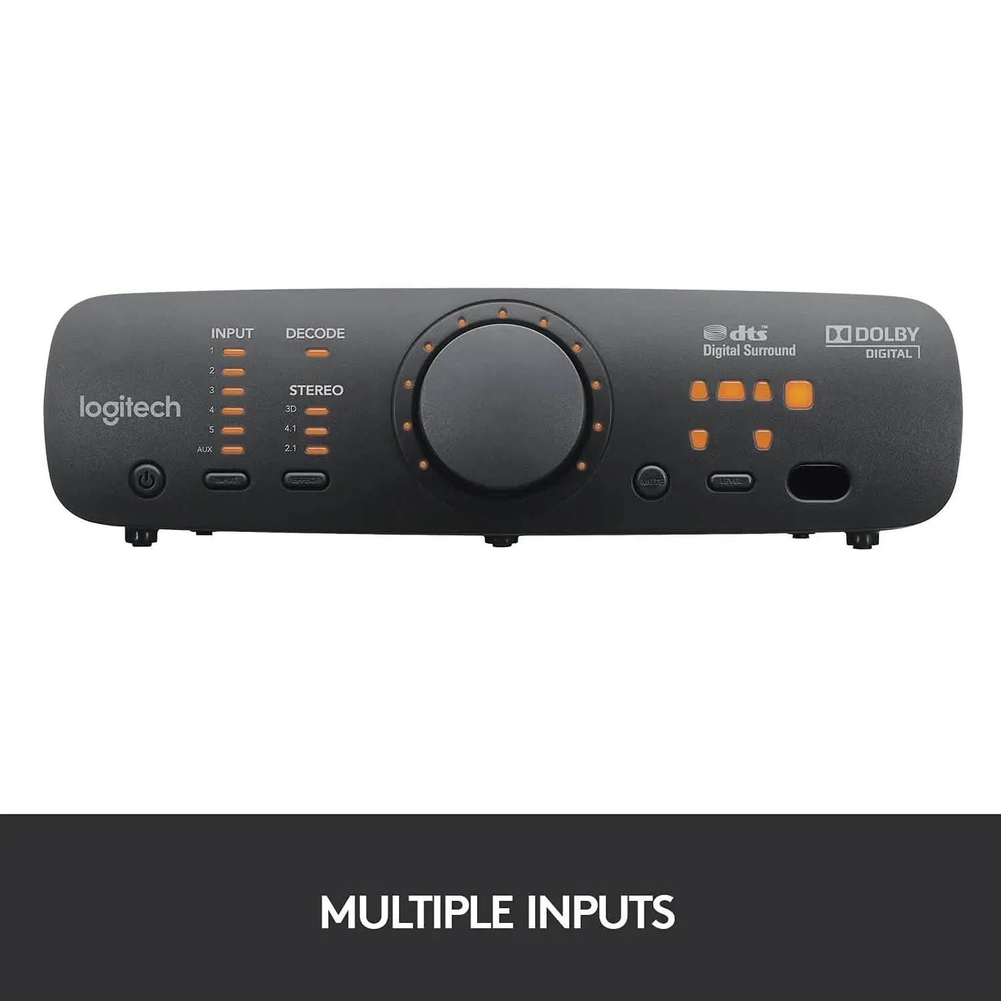 Logitech Z906 5.1 Surround Sound Lautsprechersystem – THX-, Dolby Digital- und DTS Digital-zertifiziert (Generalüberholt)