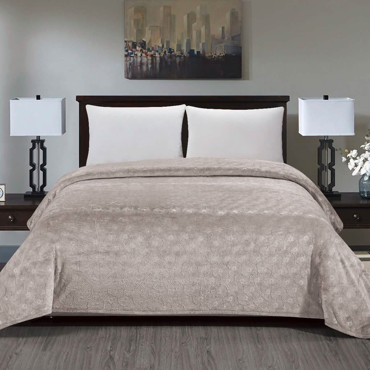 Louvre Decke-Beige-Queen