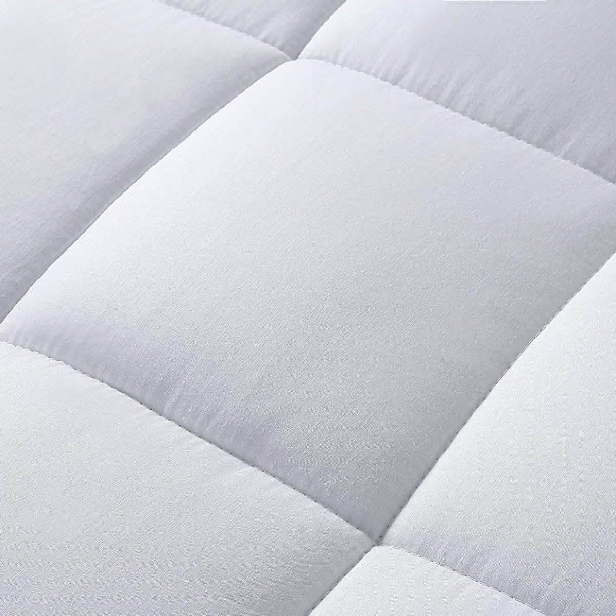 Lux Decor Collection Gesteppter, vollbezogener Matratzentopper