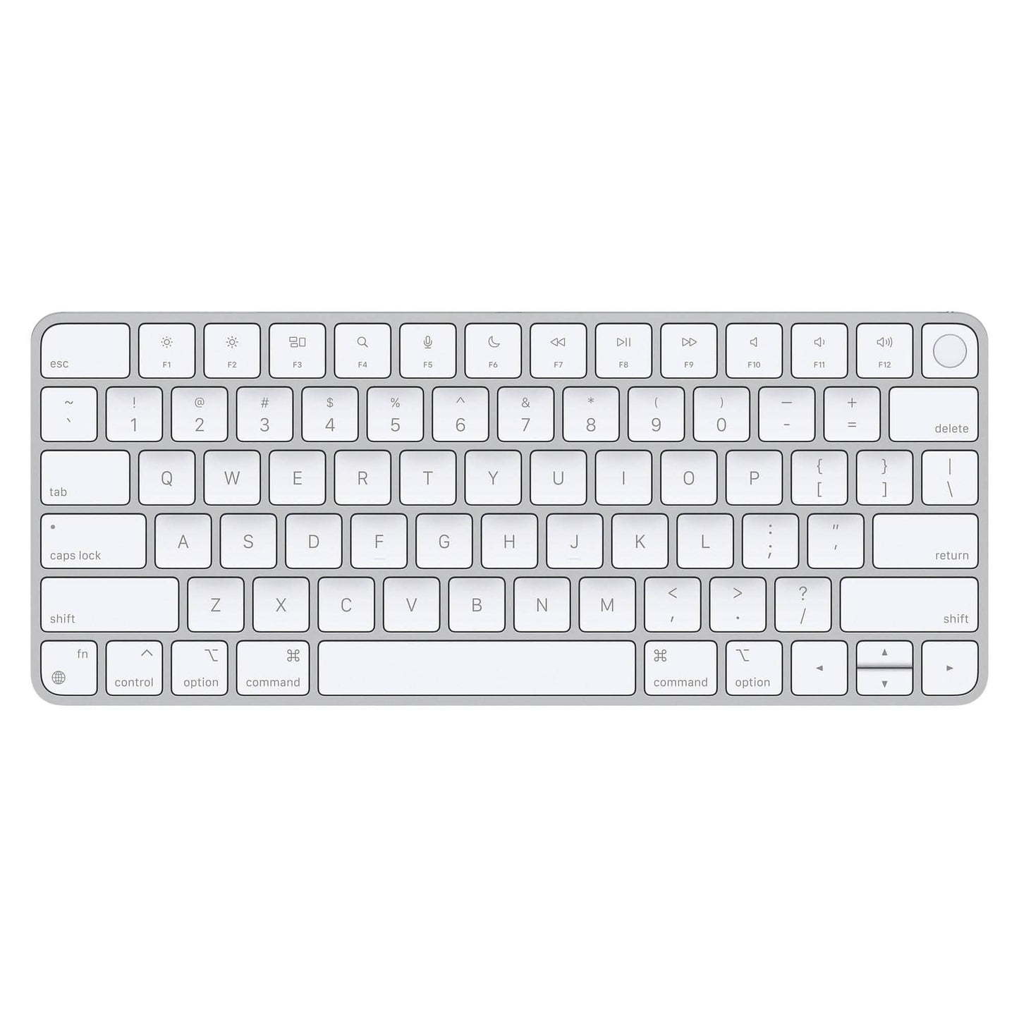 Magic Keyboard mit Touch ID für Mac-Modelle mit Apple Chip – US-Englisch (Generalüberholt)