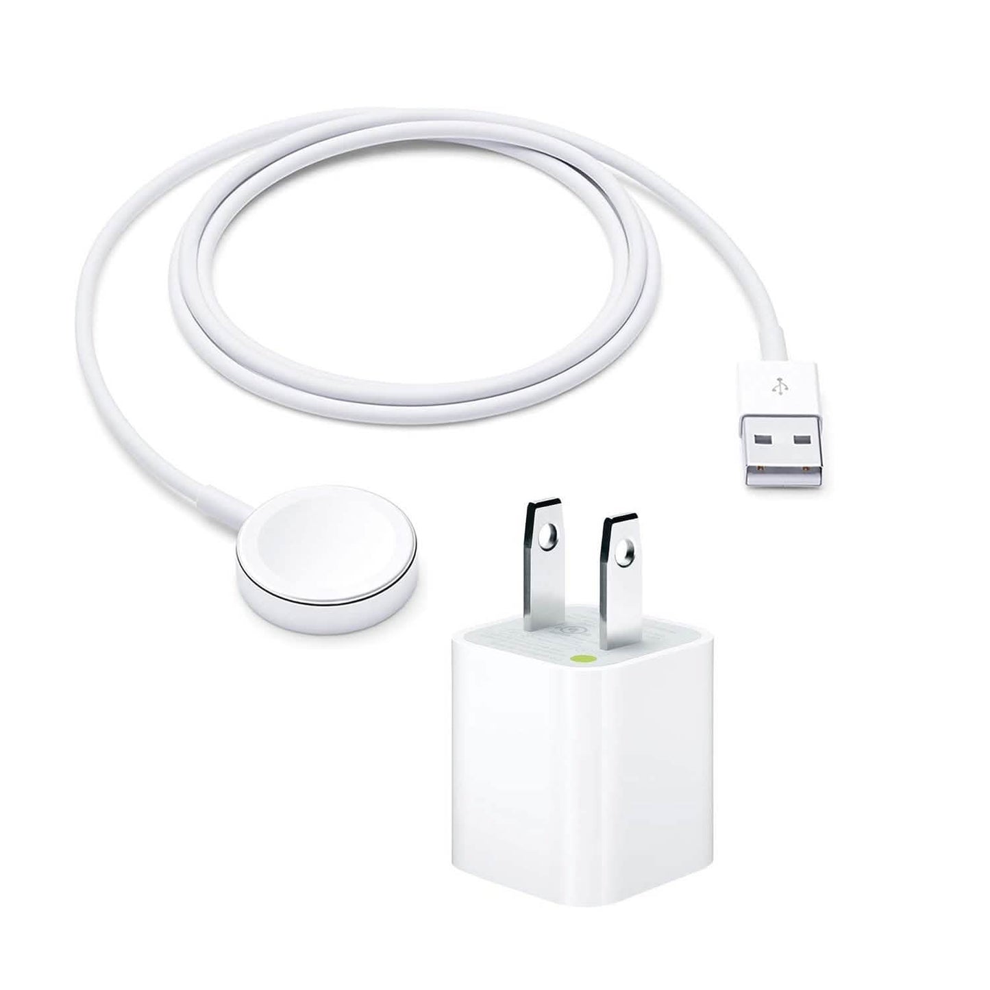 Magnetisches Ladekabel für Apple Watch und 5W USB Power Adapter Ladegerät