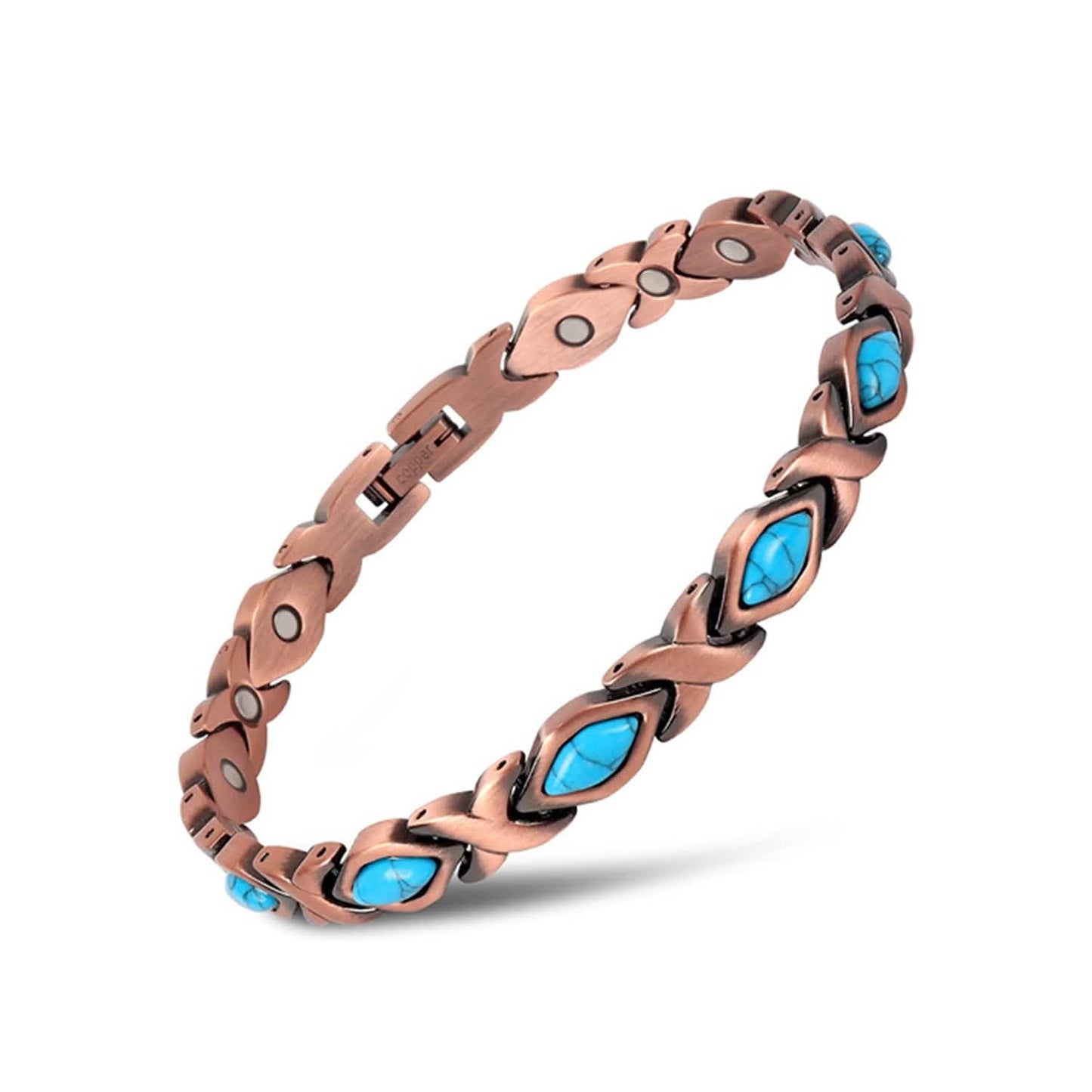 Magnetfeldtherapie Schmerzlinderndes Kupferarmband Unisex