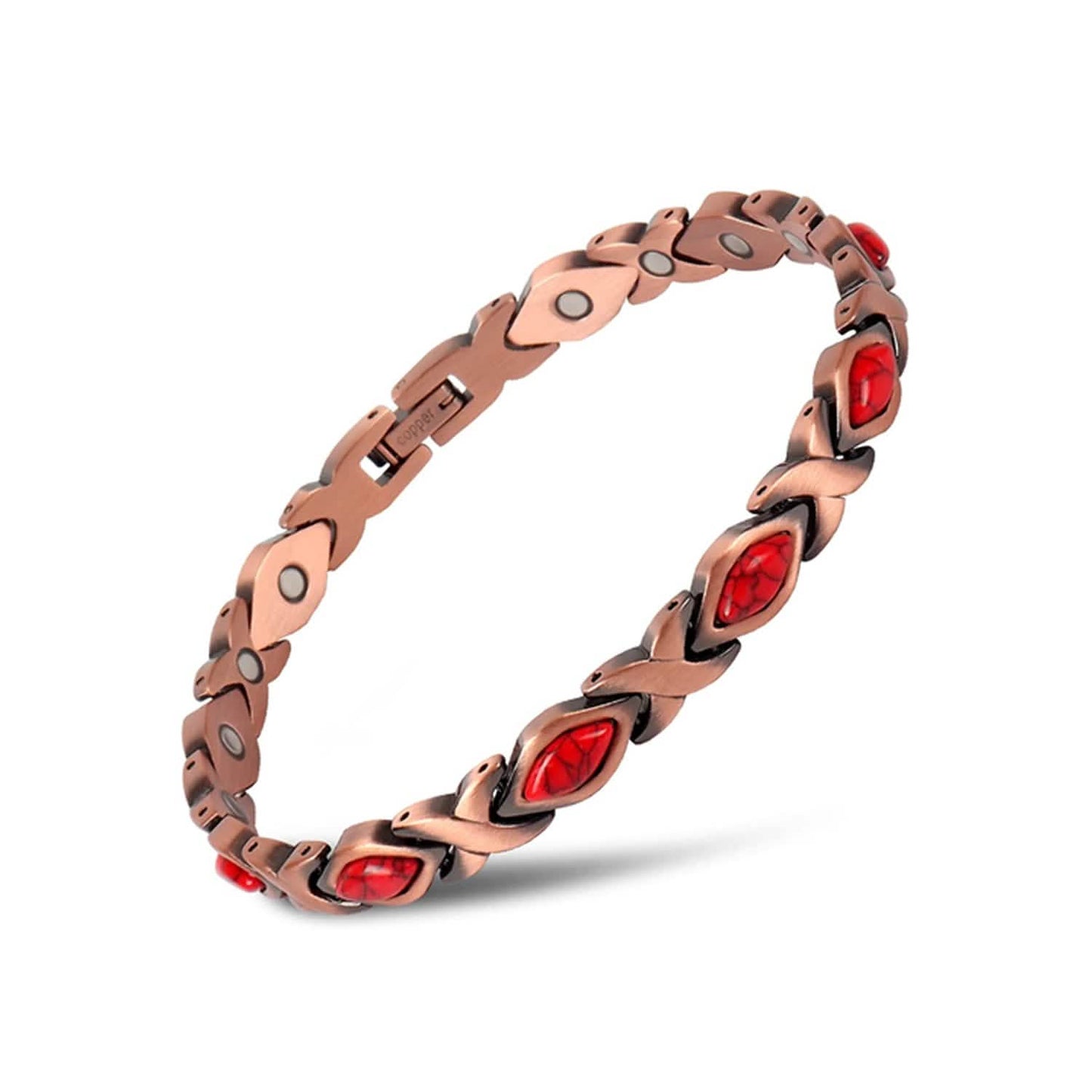 Magnetfeldtherapie Schmerzlinderndes Kupferarmband Unisex