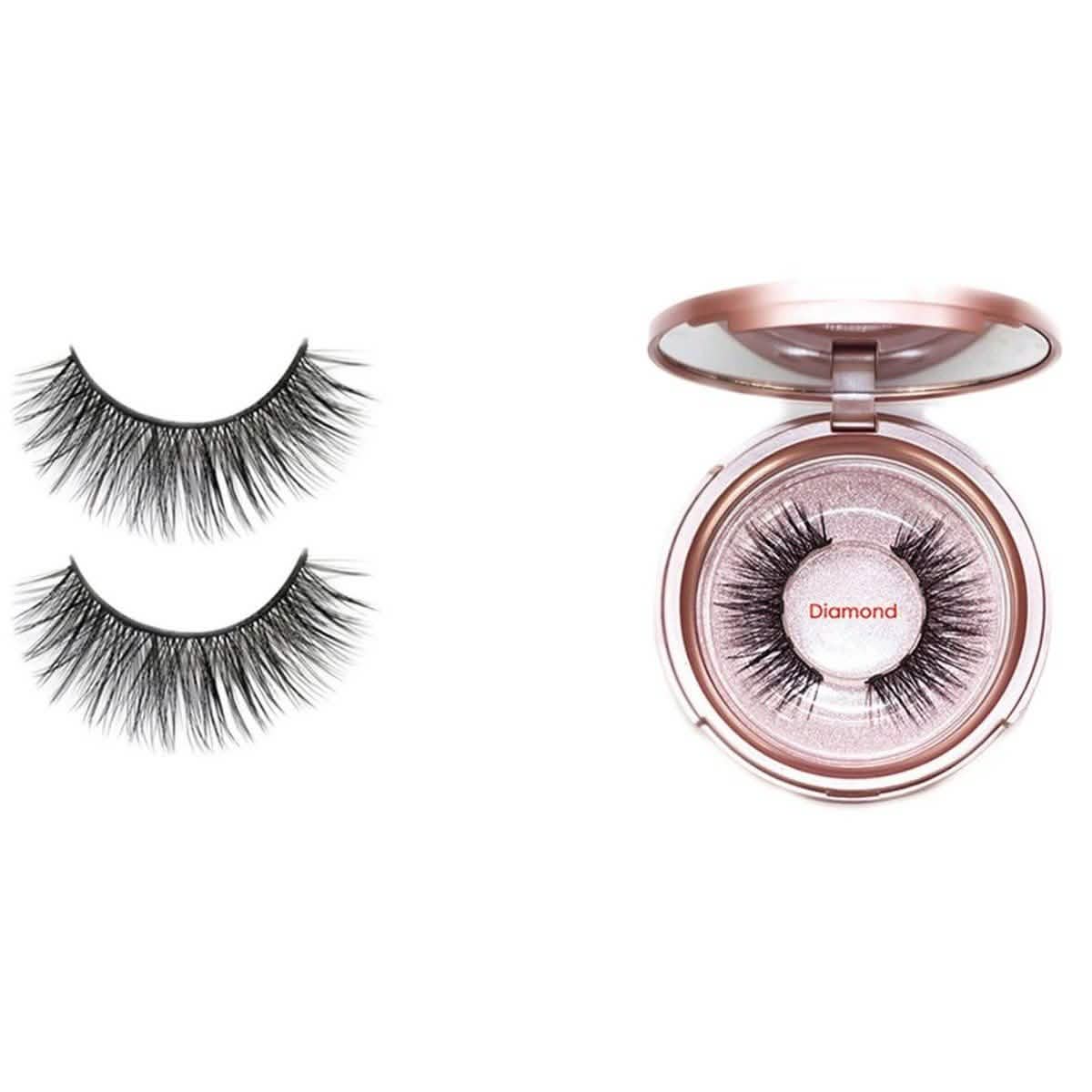 Magnetischer Eyeliner mit 3D Magnetwimpern & Pinzetten-Set